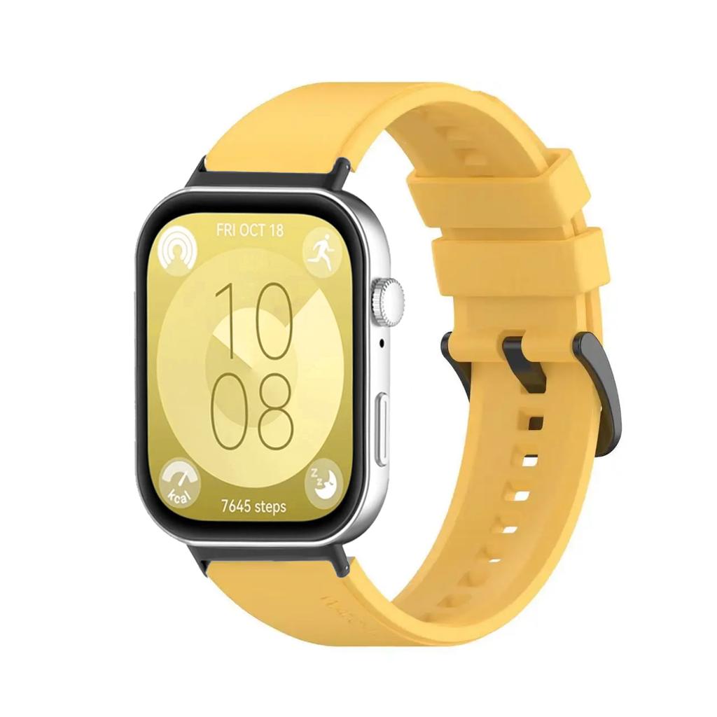 Мягкий силиконовый ремешок для Huawei Watch Fit 3, спортивный, удобный браслет, ремешок для Huawei Watch Fit 3, сменная ремешок