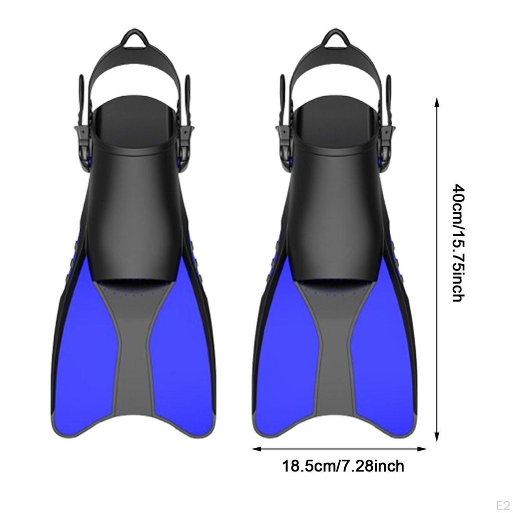 Ласты для дайвинга Регулируемые легкие пловцы для команд мужчин и женщин