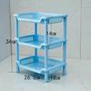 Bathroom Shelves Kitchen Small Storage Rack Bathroom Sundries Storage Rack Snack Rack Children's Toy Storage Rack Kitchen Organizers