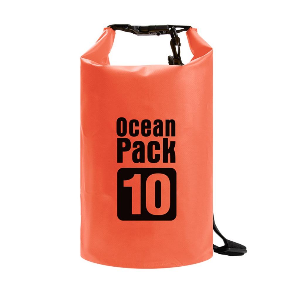 10L Swimming Bucket Bag Waterproof Beach Backpack Waterproof Dry Bag  Fishing Hiking