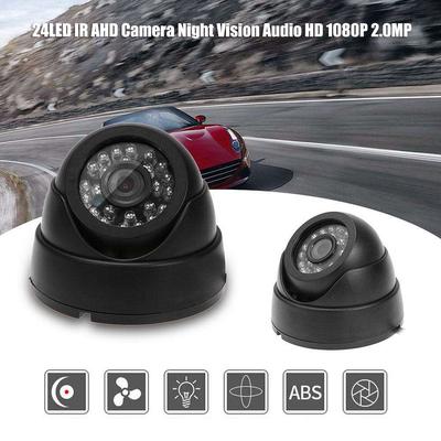 Камера безопасности 24LED IR AHD камера ночного видения аудио HD 720P 1080P 1.0MP 2.0MP видеонаблюдения