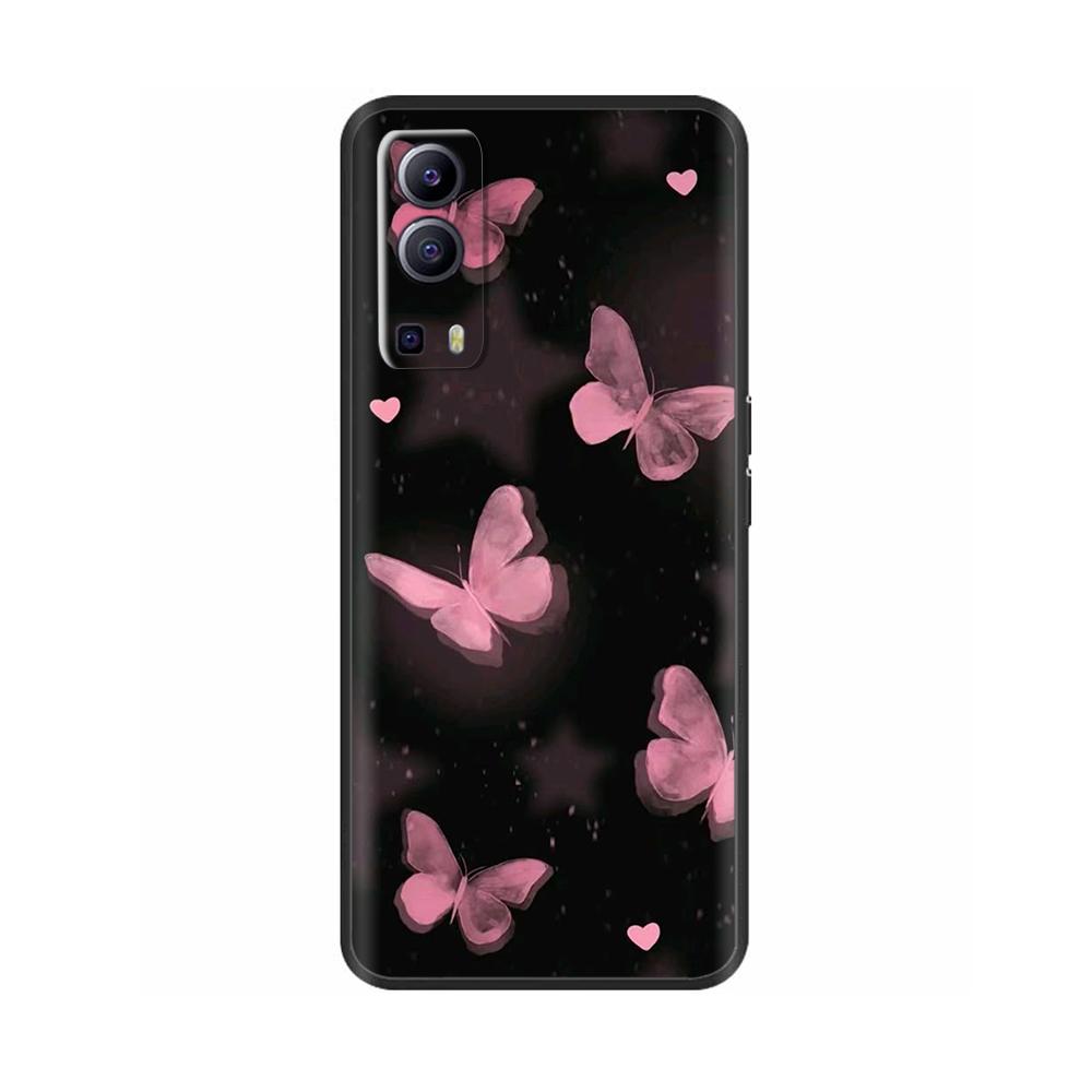 Чехол для Vivo Y52 5G Для Vivo Y72 5G Мягкий ТПУ Силиконовый Милый Мультяшный Чехол Задняя Крышка Телефона Для Vivo Y72 Y52 Чехлы Y 52 72 Fundas