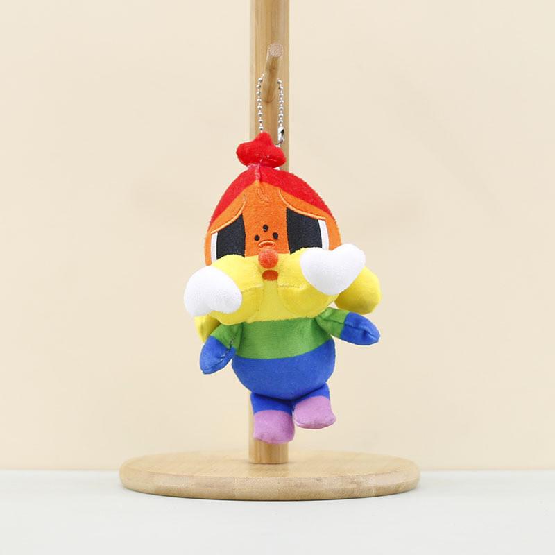 Adorable Cute Plush Keychain Doll With Chubby Cheeks In Multiple Colors 10-15cm