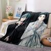 1pc Galaxy Friends Adventure flannel Blanket for Super Soft Cute Comfort Blanket for Travel Bedding Couch Sofa Blanket Y73011