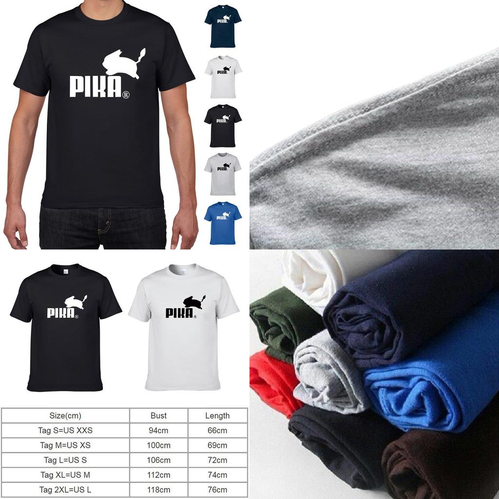 Футболка премиум качества Pokemon Cartoon Pika Pikachu Funny Anime Logo для мужчин и женщин, многоцветная