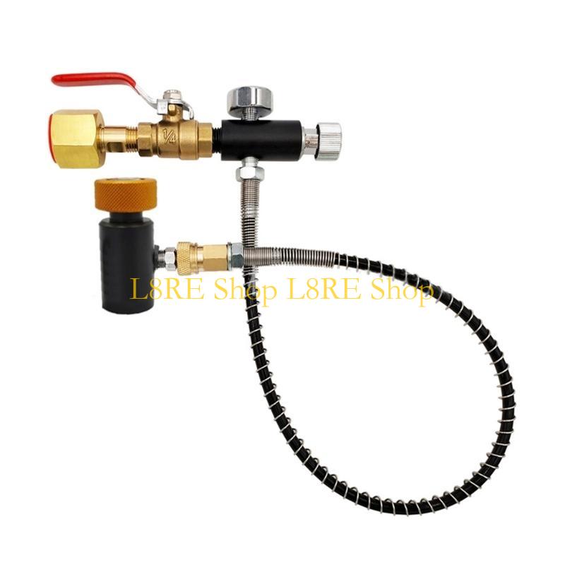L8RE Thread N2O Inflation Connector for Sodas Machines Suitable for Various Canisters
