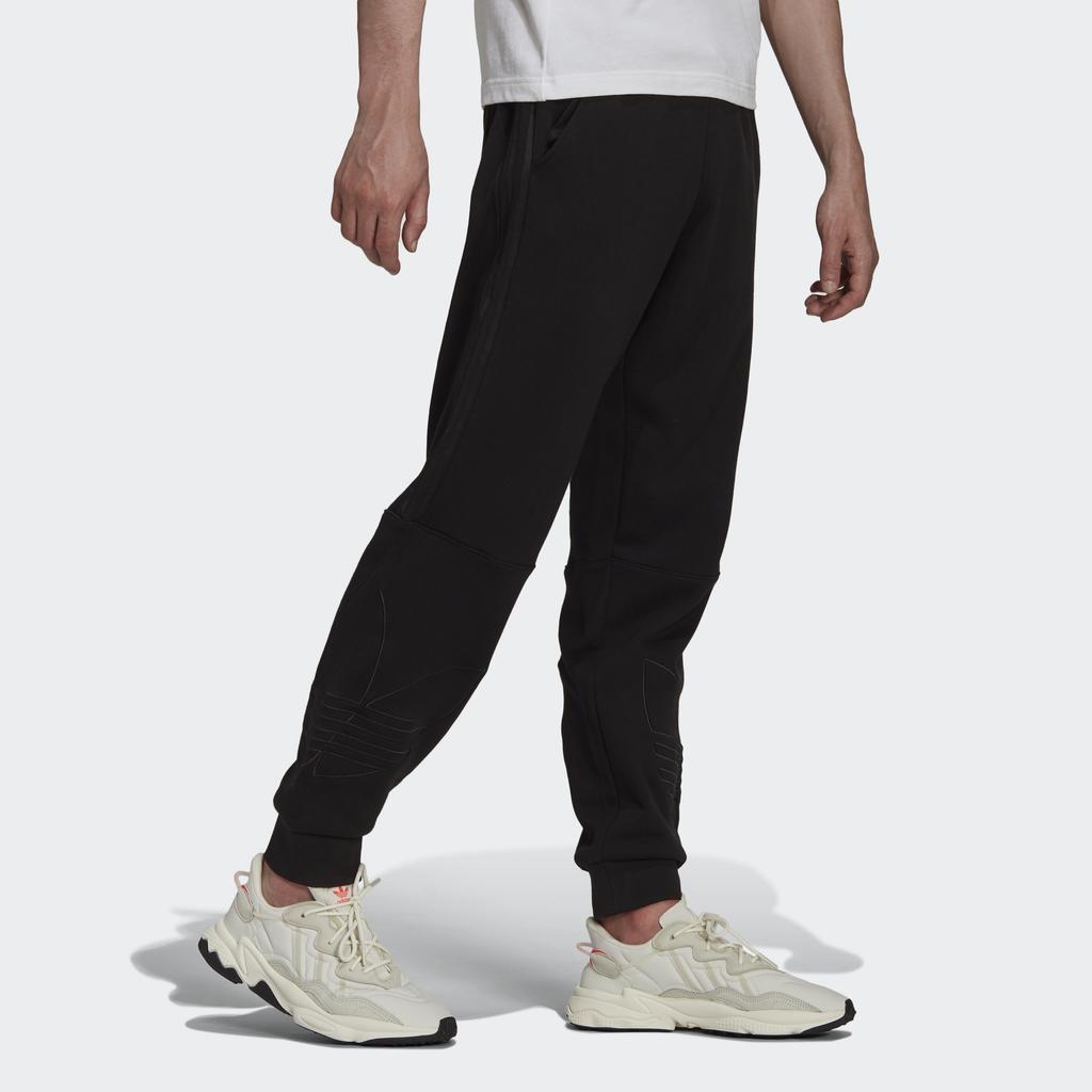 Adidas Мужские спортивные штаны Originals Tricolor Trefoil, черные, H13452