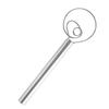 Stainless Steel Flour Coil Stirrer Flour Mixer Kitchen Blender Durable Lightweight Dough Whisk