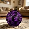 1pc Purple Rose Fantasy Size 5 Soccer Ball Professional Match Training Football Indoor &Outdoor Sports Ball Lightweight Durable m6558