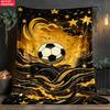 Starry Sky Soccer Print thin Flannel Blanket for Bedroom,Living Rooms,Sofas Blankets,Lunch Breaks,blankets fluffy blanket