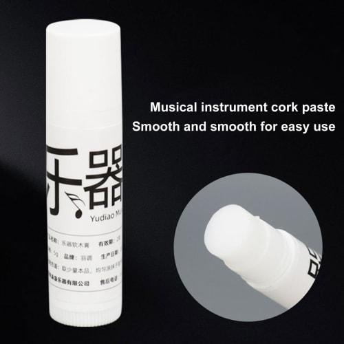 Clarinet Cork Grease | Cork Lubricant for Saxophone, Flute, and Clarinet | 5g Long-Lasting Woodwind Cork Grease | Cleaning and Care Accessories for De