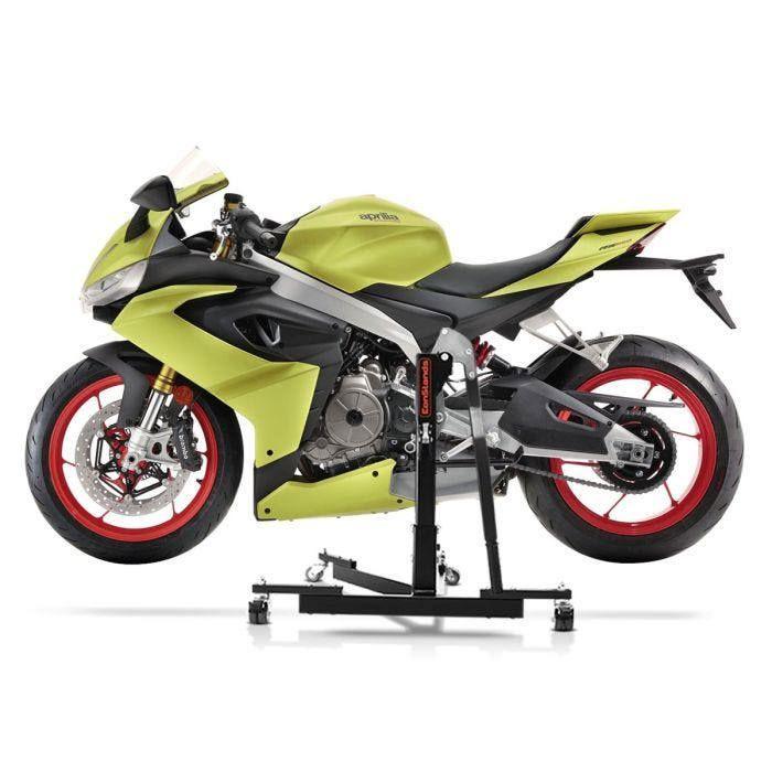 Lève moto centrale - ConStands Power-Evo - Compatible Aprilia RS 660 - Capacité 300 kg - Poids 17 kg