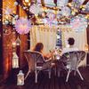 29 Pcs Iridescent Party Decorations Holographic Honeycomb Ball Hanging Swirls Fan Shiny Star Decoration
