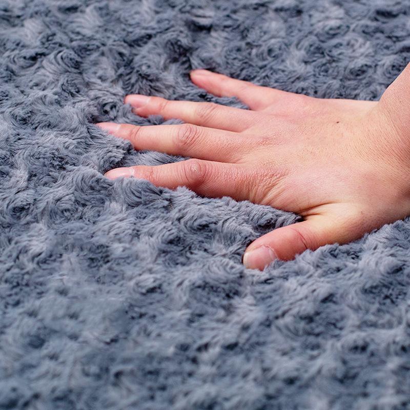 Утолщенный съемный коврик для питомца, нескользящее дно, устойчивый к жеванию, подстилка для собаки, кошки, моющаяся подушка, всесезонное использование, прочная лежанка для животного, удобный напольный коврик