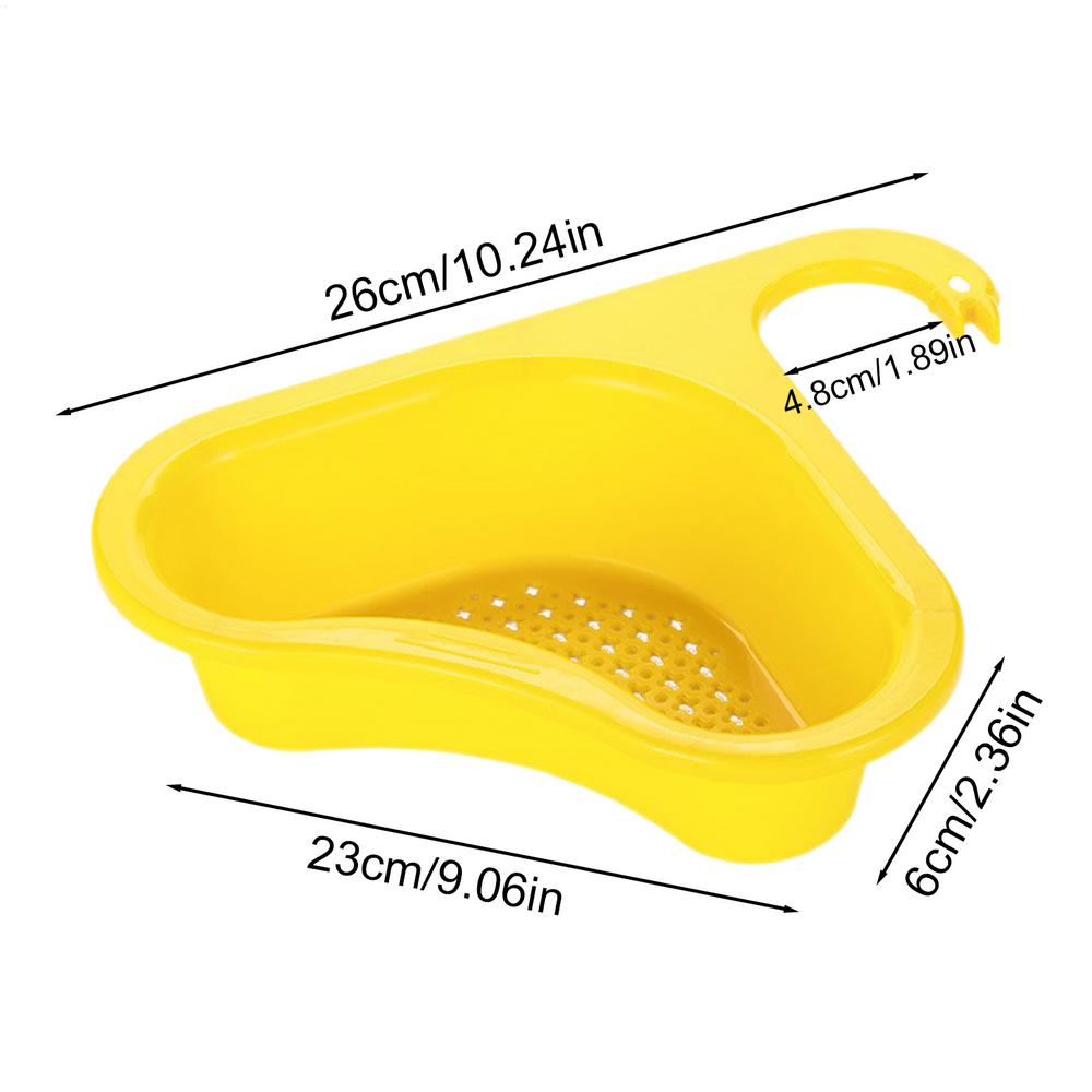 New Swan Sink Drain Basket Household Anti-Slip Faucet Strainer Food-Grade Filter Basket Food Garbage Colanders Draining Shelf