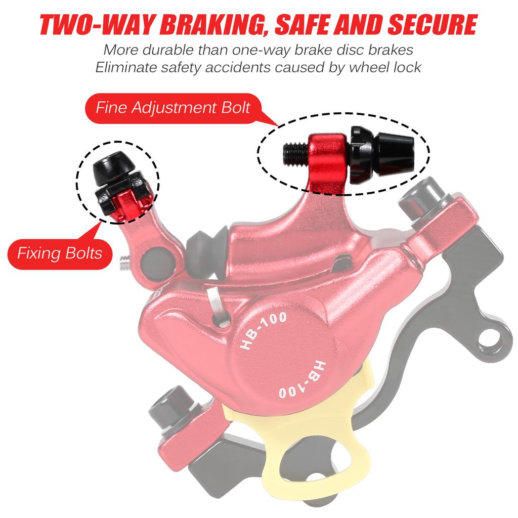 Прочные гидравлические дисковые тормозные суппорты передние задние дисковые тормоза для горного велосипеда дисковый тормоз для электросамоката замена для