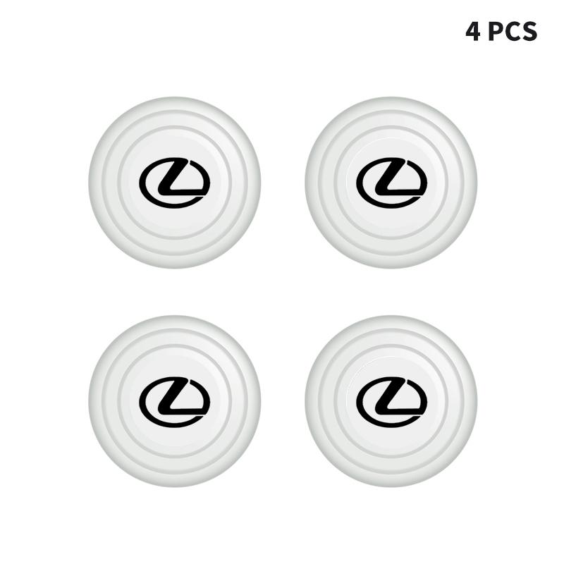 Luminous Car Door Shock Stickers Absorber Cushion Gasket Anti-collision For Lexus EX300H RX450H IS300H ES300H NX RX GS Al20