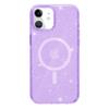 For iPhone 12 Pro/12 Case Compatible with MagSafe Glitter Powder PC+TPU Phone Cover