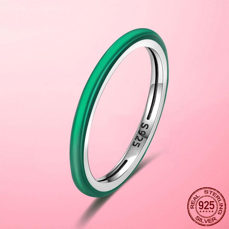 Роскошные кольца для женщин, серебряное 925 пробы, шокирующее фиолетовое кольцо на палец, Anel, составное, серебряное 925 пробы, ювелирные изделия для помолвки и свадьбы