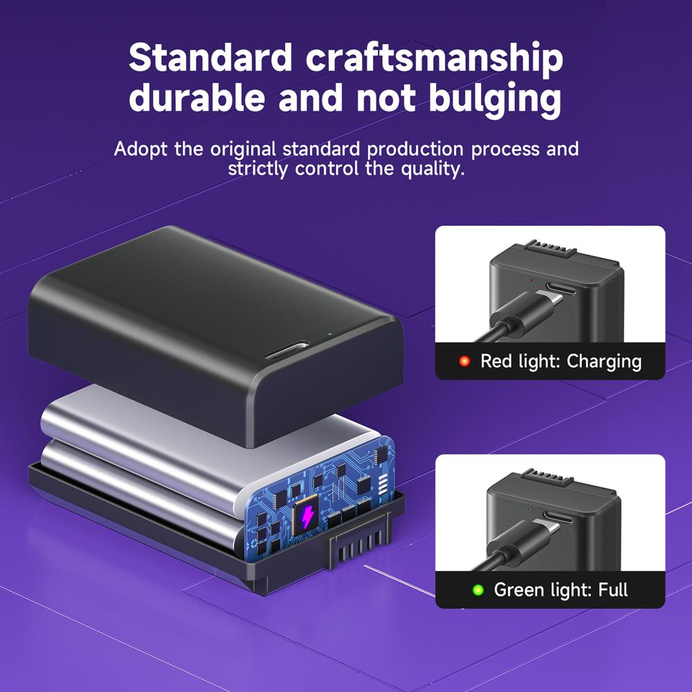 PALO 7,4 В 2250 мАч USB NP-FW50 NP FW50 NPFW50 Аккумулятор для Sony Alpha a 6500a 6300 a6000 a5000 a3000 NEX-3 a7R a7S NEX-7