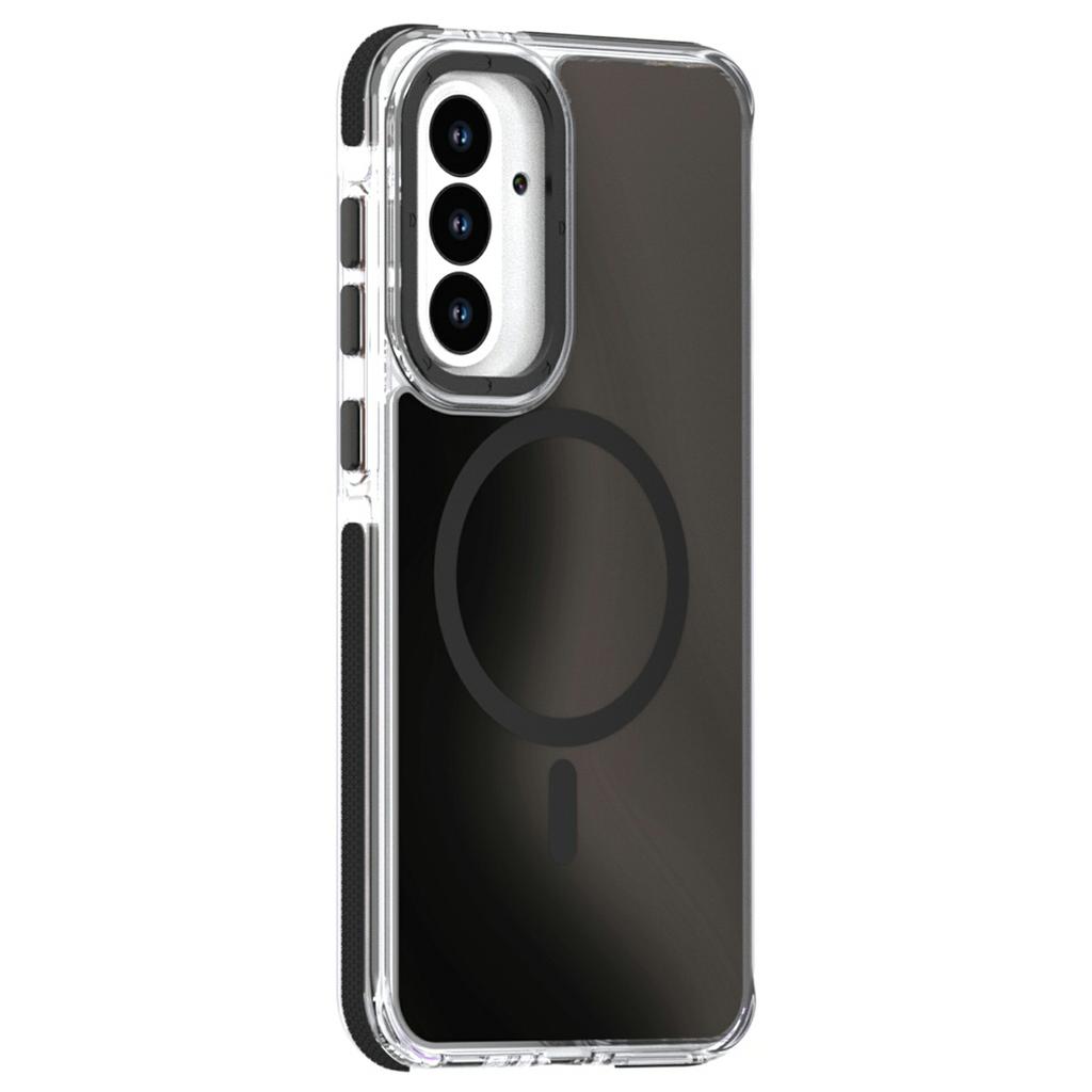 Для Samsung Galaxy S26 / S26 Pro Магнитный чехол Милый флуоресцентный дизайн ТПУ Акриловая задняя крышка телефона