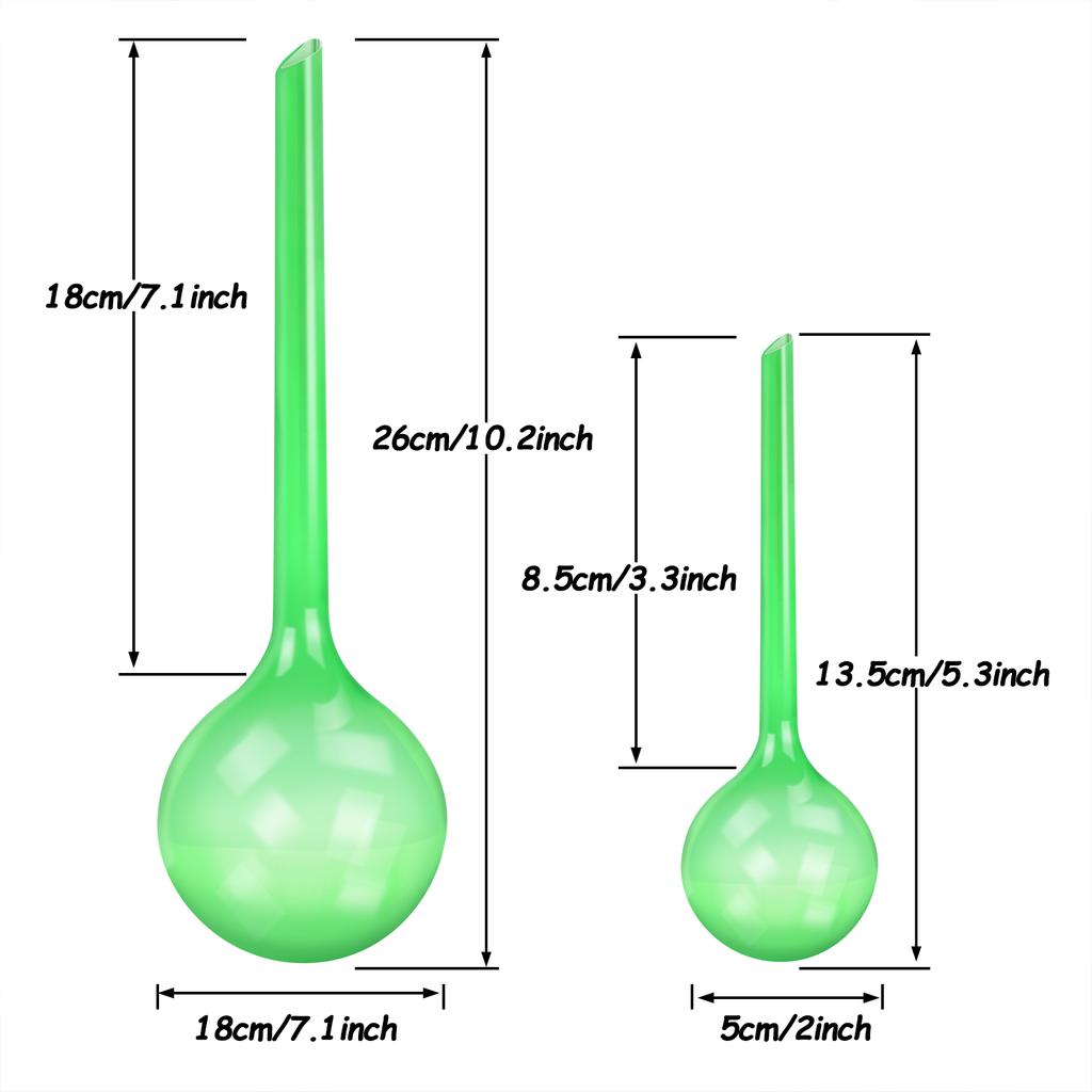 Plant Watering Bulbs,Plastic Automatic Self-Watering Globes Drip Irrigation