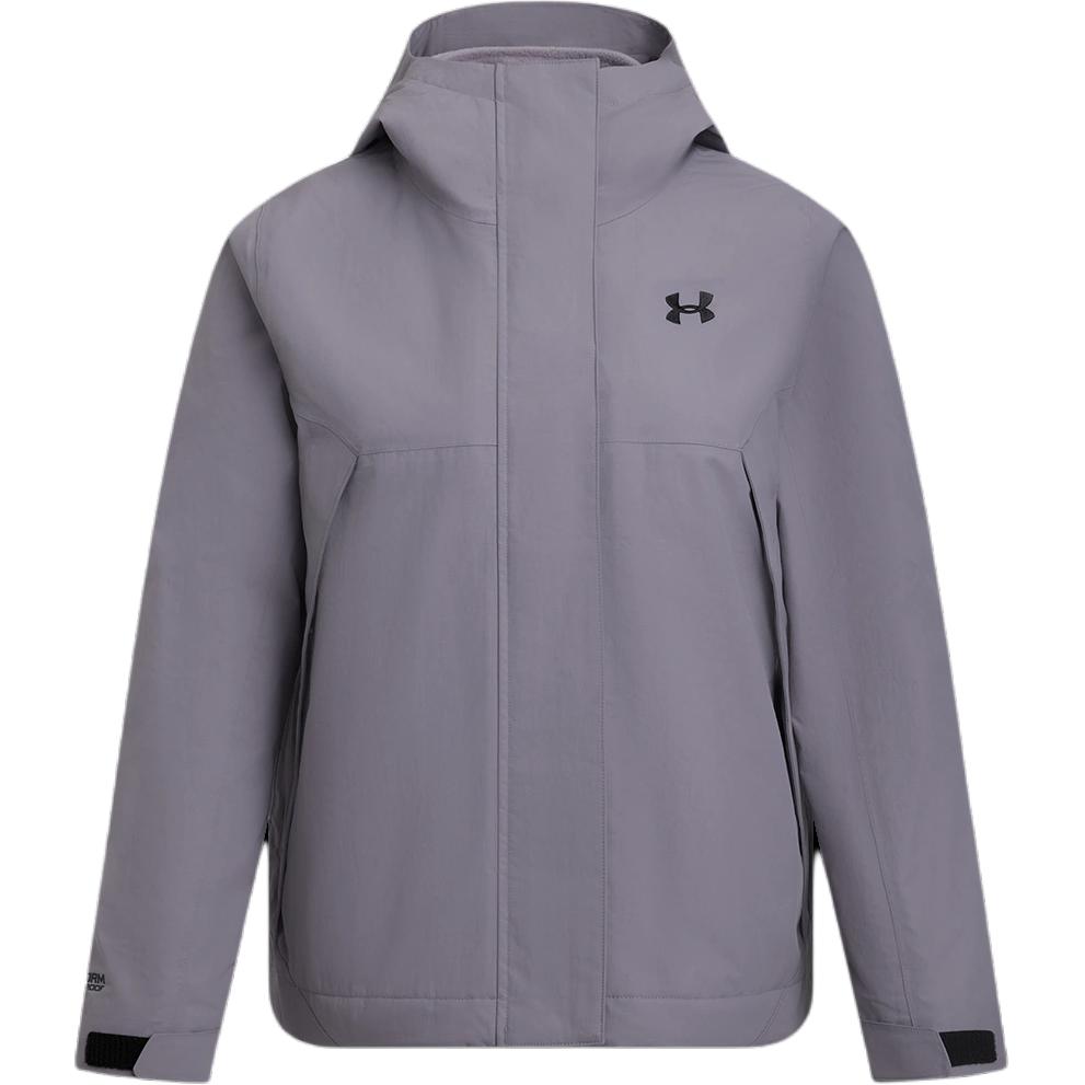 Under Armour Ua Ef однотонная теплая модная куртка с капюшоном женская куртка фиолетовая 6001978-550