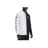 Under Armour Embiid American Vintage Color Block Casual Hoodie Basketball Jacket Men Hoodies White 1366531-100