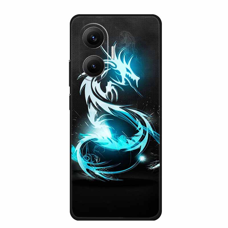 Phone Case For Redmi Turbo 4 Pro 5G Back Cover Case Black Silicone Soft Funda Para For Xiaomi Redmi Turbo 4 Pro Case Coque Shell
