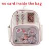 Pu Dualcolor Backpack For Girls And Boys With Cushion Straps And Large Capacity