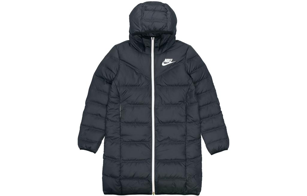 Nike Женская черная зимняя пуховая куртка CU0285-010