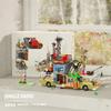 Moc строительные блоки уличный вид moc кирпичи наборы для взрослых мальчиков микро строительный набор джунгли радио Модель собираемая игрушка Подарки