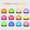Wake Up Light Dimmable Night Light White Noise Sound Machine with 30 Soothing Sounds Sunrise Alarm Clock for Heavy Sleepers Gift