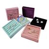 Velvets Jewelry Organizer Tray Elegant Ring and Earring Display Stand Drawer Small Accessories Storage Container