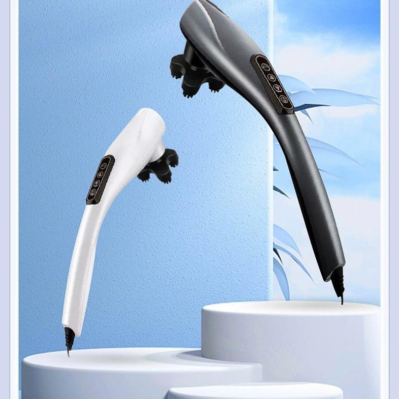 Masajeador eléctrico portátil de cuerpo completo para cuello, espalda y hombros con vibración