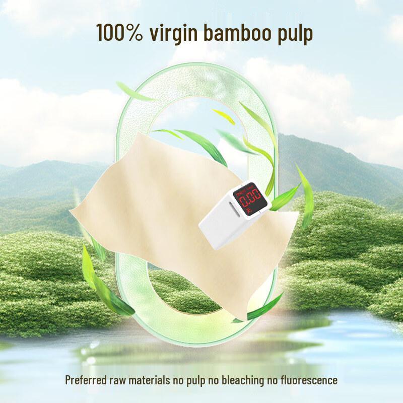 Banbu 3-слойная туалетная бумага для лица из бамбуковой пульпы