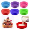 Круглая силиконовая форма для торта 4 6 8 дюймов Силиконовая форма Формы для выпечки Силиконовая форма для выпечки для кондитерских изделий Круглая силиконовая форма для торта