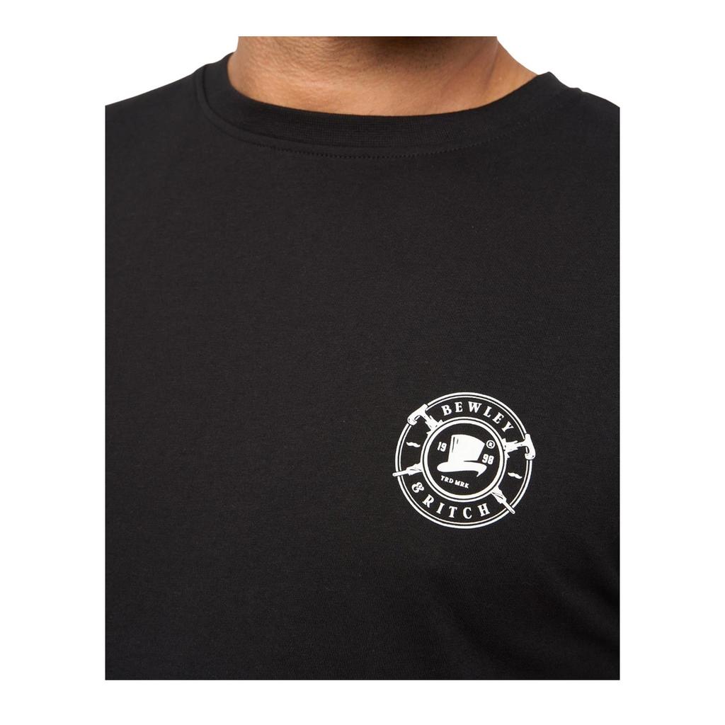 Bewley & Ritch Mens Arkley Embroidered Logo Soft T-Shirt