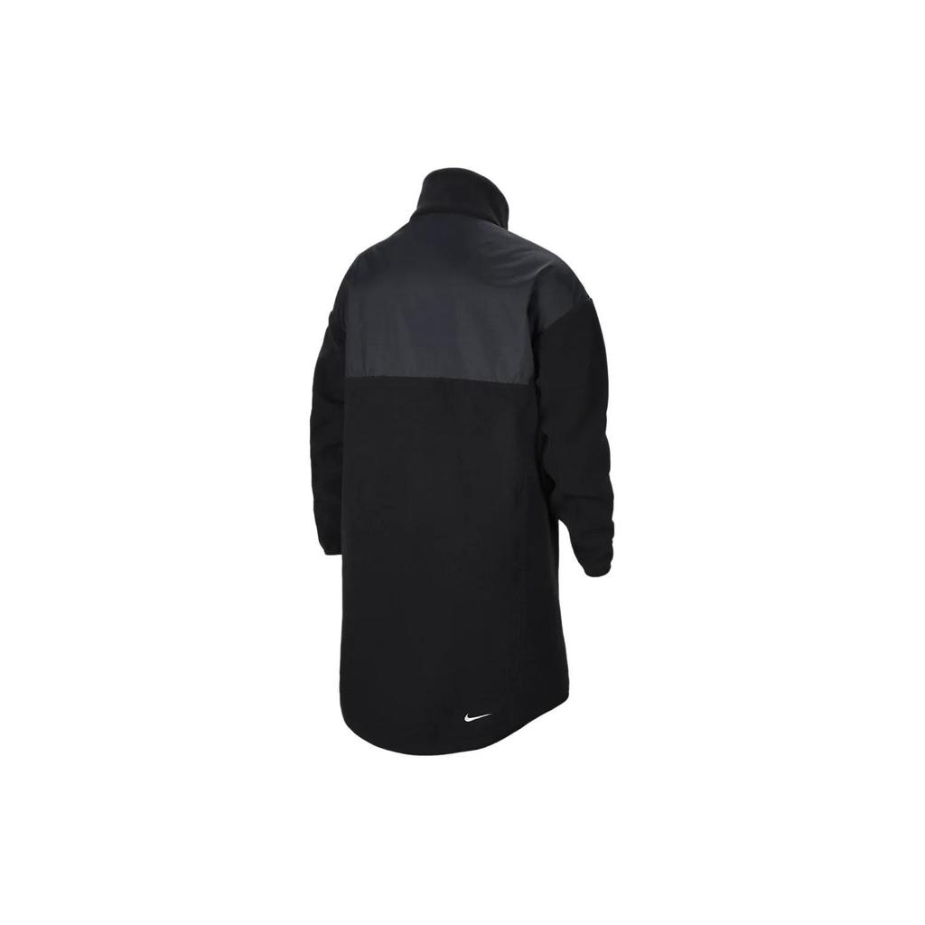 Nike ACG Series Solid Color Half-Zip Casual Long Sleeve Dress Kids Dresses Black FD2872-010
