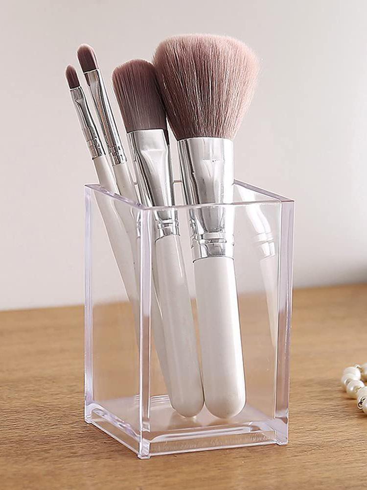 Органайзер для макияжа, настольный многоячеечный дисплей, коробка для макияжа, румяна, косметическая полка, 7 отделений, пластиковый лоток для теней для век, ящик для хранения