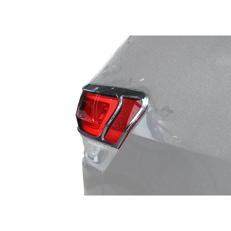 2PCS Car Rear Tail Light Lamp Guard Cover Bezel for Jeep Grand Cherokee 2014 2015 2016 2017 2018 2019 2020 Exterior Accessories