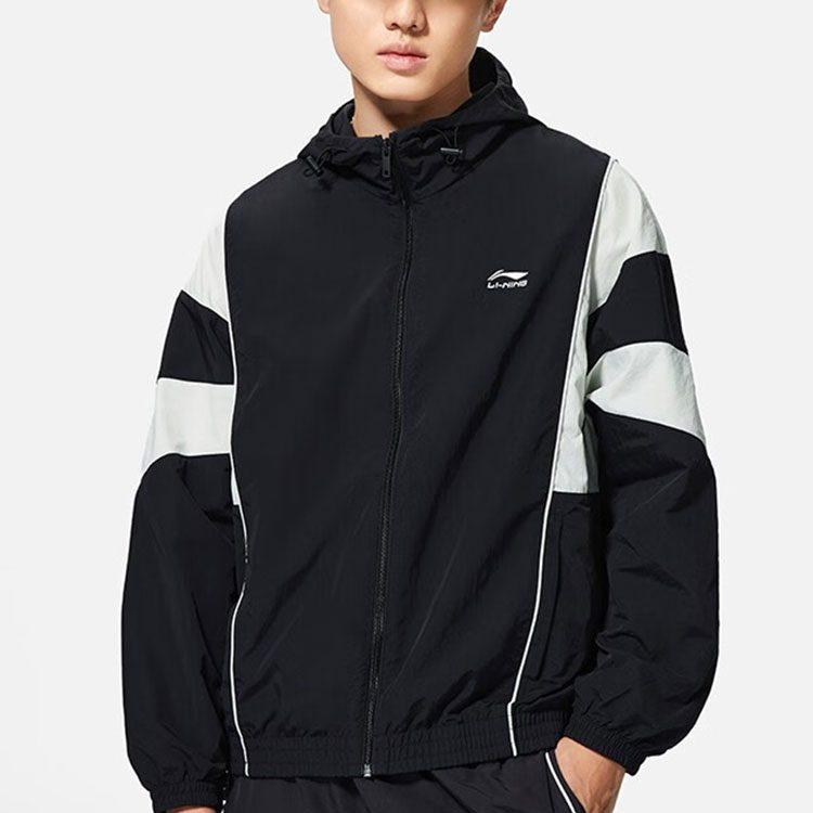 Li Ning Спортивный образ жизни Коллекция Спортивная модная коллекция Куртка Мужская Черный AFDT531-2
