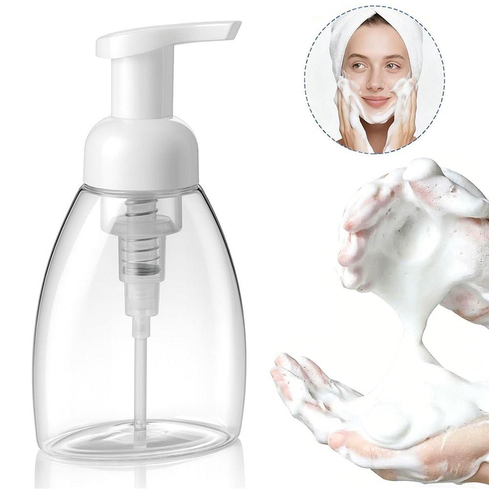 Plastic Empty Bottle Clear Foam Bottle Portable Empty Soap Bottle Cosmetics Packaging