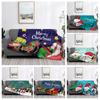 Home Decoration Plush Throw Sofa Blanket Bedspread Bed Fluffy Soft Blankets Decor Plaid Modern Halloween Merry Christmas Winter