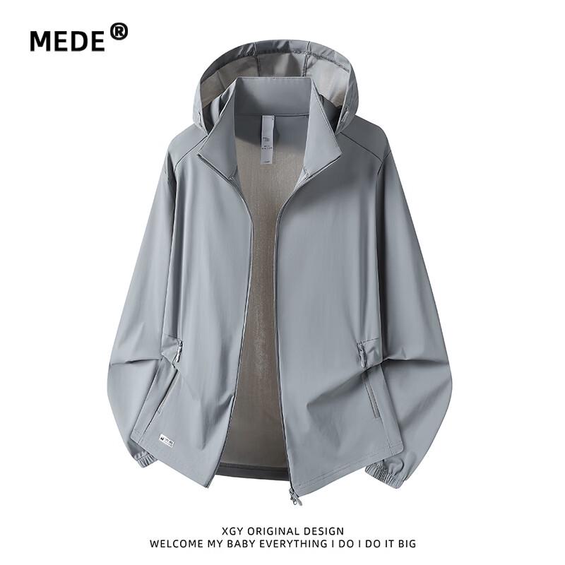 Мужская куртка с капюшоном MEDE с защитой от солнца UPF 100+