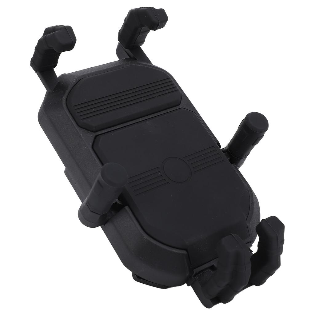 Electric Motorcycle Phone Mount Shockproof Mountain Bike Phone Holder Quick Install Handlebar Clamp