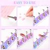 New 2Pcs Nail Stand Hand Practice Magnetic Nail Art Tools For Homes And Salons