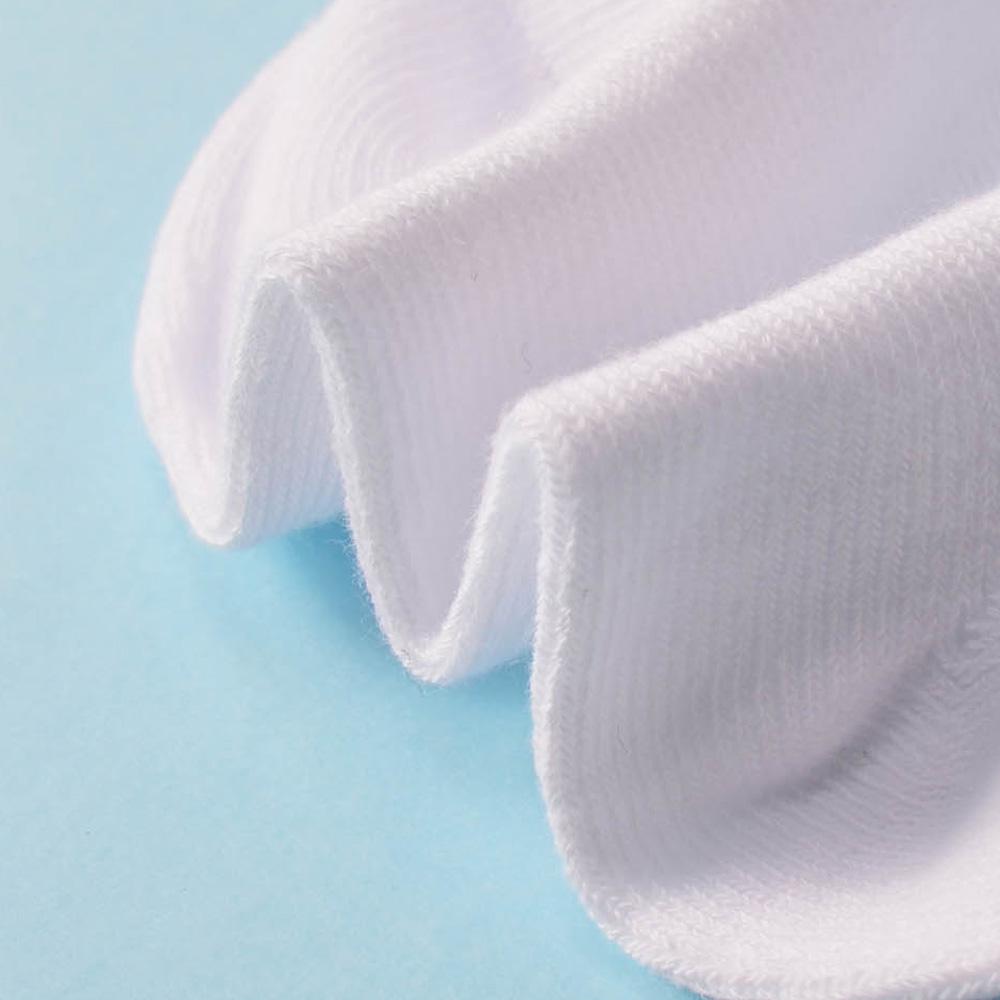 Детские Носки Хлопковые Выше Щиколотки Спортивные Мягкие Потоотводящие Однотонные Чулочной Вязки Спортивные Весна Осень Зима Белые Серые Черные