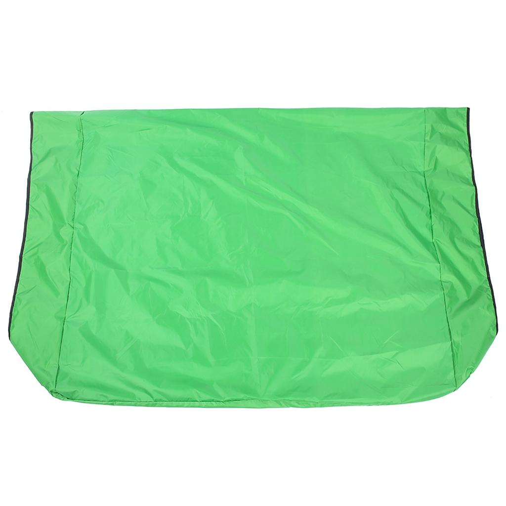 Outdoor Garden Courtyard Waterproof Dust‑Proof Windproof Swing Canopy Cover Accessory Green