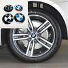 4p cs 56/60/65/70mm automobile hub center sticker aluminum alloy car sticker is suitable for BMW group F07F90F11f18G30G31E60E61.